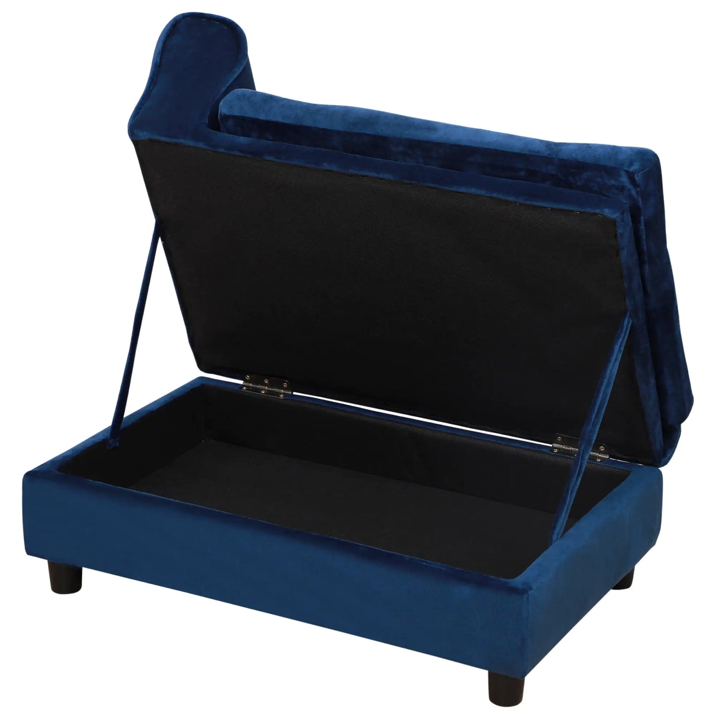 Luxury Small Dog Bed with Hidden Storage – Modern Pet Sofa for Small Breeds