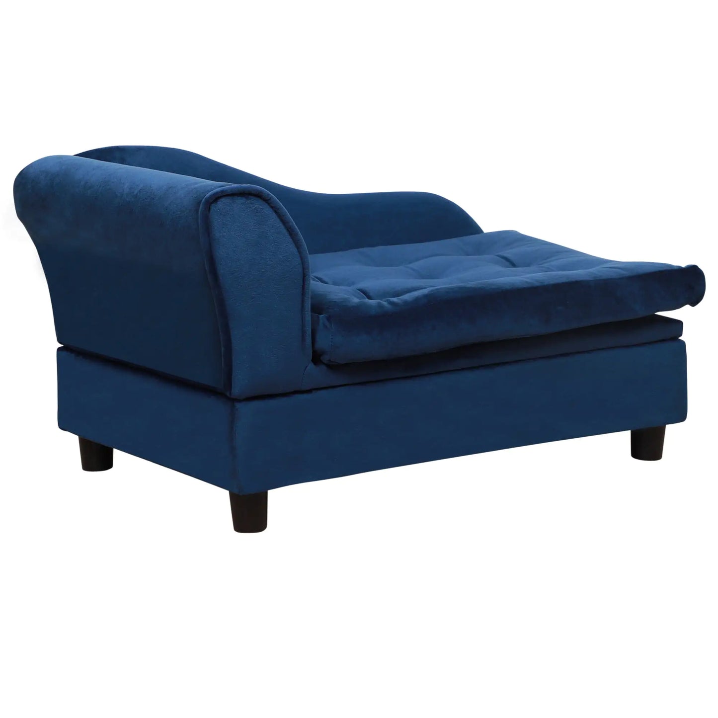 Luxury Small Dog Bed with Hidden Storage – Modern Pet Sofa for Small Breeds